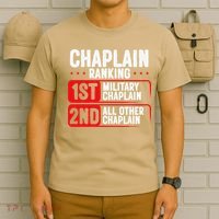 Chaplain Ranking 1st Military Chaplain T-Shirt thumb 6