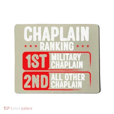 Chaplain Ranking 1st Military Chaplain Mousepad