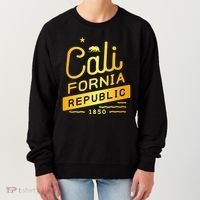 California Republic 1850 Gold Logo Women's Sweatshirt thumb 0