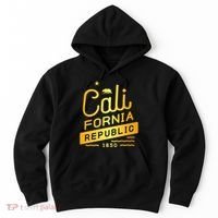 California Republic 1850 Gold Logo Hoodie thumb 0