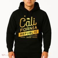 California Republic 1850 Gold Logo Hoodie thumb 2