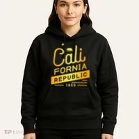 California Republic 1850 Gold Logo Hoodie thumb 5
