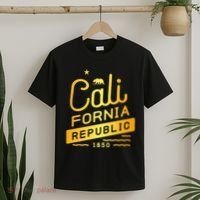 California Republic 1850 Gold Logo T-Shirt thumb 2