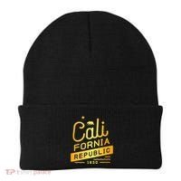 California Republic 1850 Gold Logo Beanie thumb 0