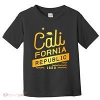 California Republic 1850 Gold Logo Toddler T-Shirt thumb 0