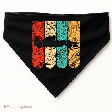 Classic Retro 70s Formula Motor Sport Racing Fan USA-Made Doggie Bandana