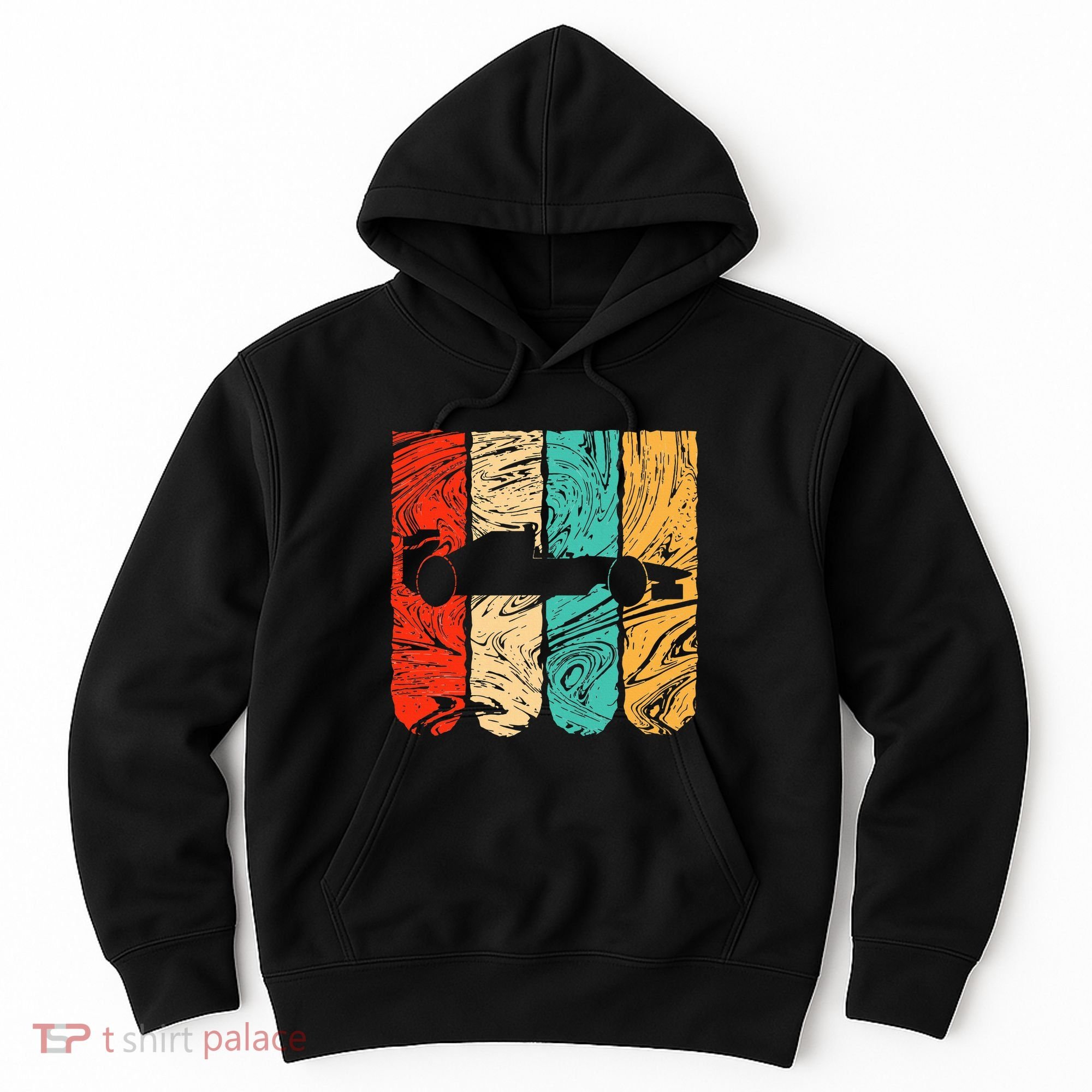 Classic Retro 70s Formula Motor Sport Racing Fan Hoodie