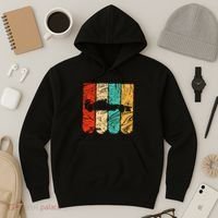 Classic Retro 70s Formula Motor Sport Racing Fan Hoodie thumb 3