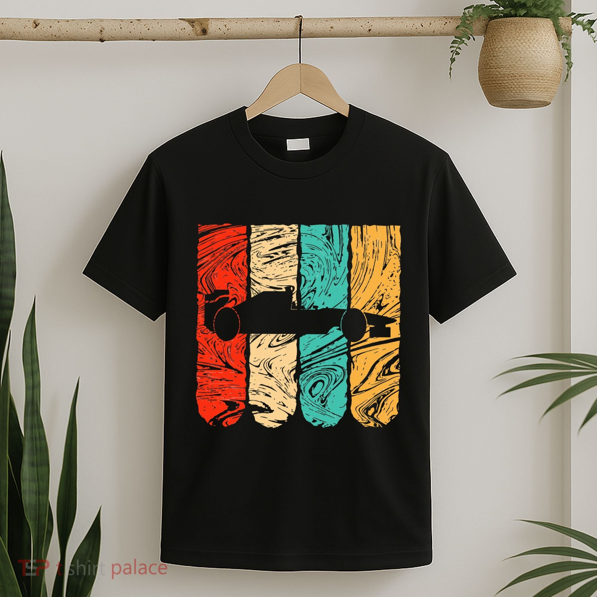 Classic Retro 70s Formula Motor Sport Racing Fan T-Shirt