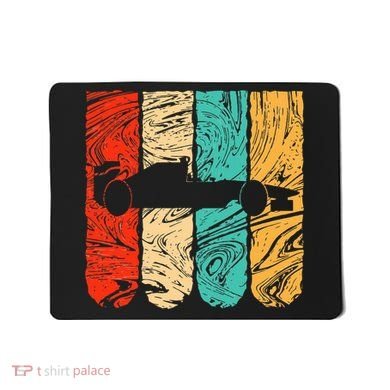 Classic Retro 70s Formula Motor Sport Racing Fan Mousepad