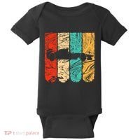 Classic Retro 70s Formula Motor Sport Racing Fan Baby Bodysuit thumb 0