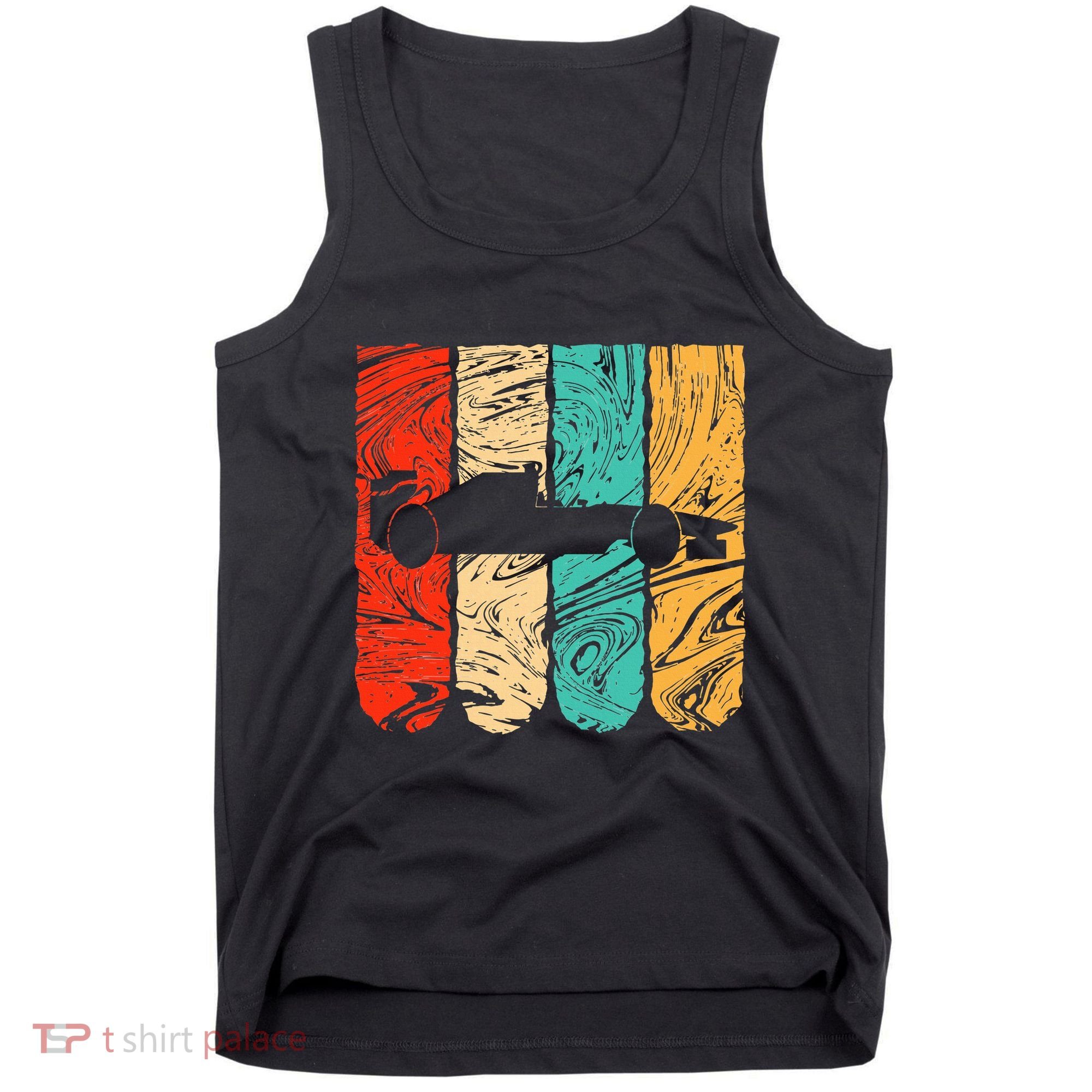 Classic Retro 70s Formula Motor Sport Racing Fan Tank Top