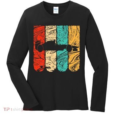 Classic Retro 70s Formula Motor Sport Racing Fan Women's Long Sleeve Shirt