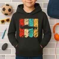Classic Retro 70s Formula Motor Sport Racing Fan Kids Hoodie thumb 2