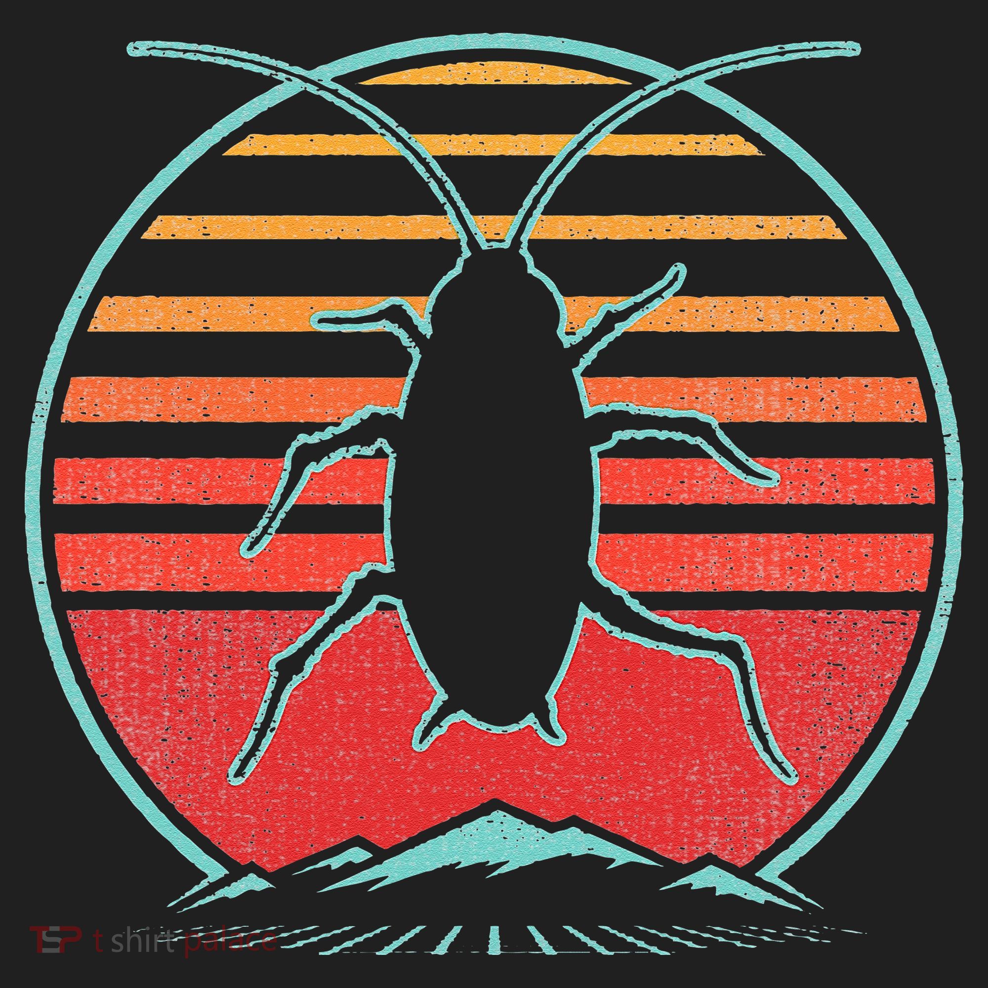 Cockroach Retro 80s Style Pest Control Exterminator Gift Women's Sweatshirt