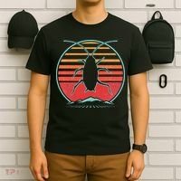 Cockroach Retro 80s Style Pest Control Exterminator Gift T-Shirt thumb 6