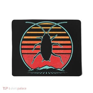 Cockroach Retro 80s Style Pest Control Exterminator Gift Mousepad
