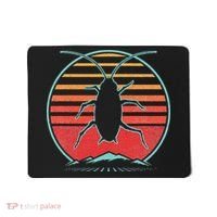 Cockroach Retro 80s Style Pest Control Exterminator Gift Mousepad thumb 0