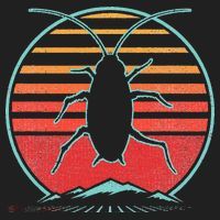 Cockroach Retro 80s Style Pest Control Exterminator Gift Hat thumb 2