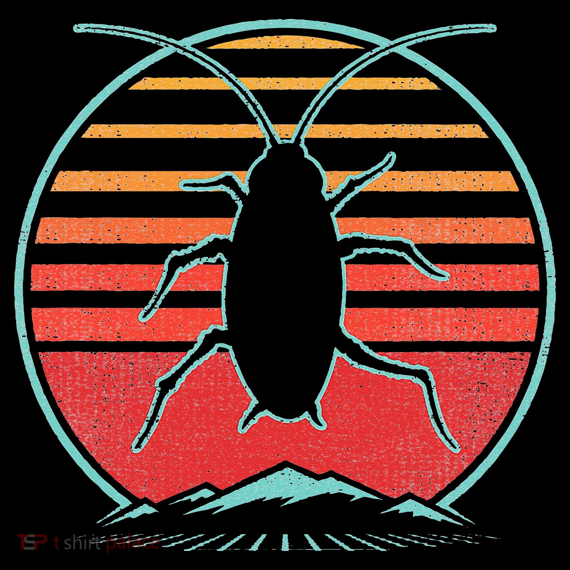 Cockroach Retro 80s Style Pest Control Exterminator Gift Kids T-Shirt