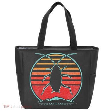 Cockroach Retro 80s Style Pest Control Exterminator Gift Tote Bag