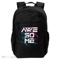 Cool Retro 80's Eighties Pattern Awesome Backpack thumb 0