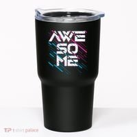 Cool Retro 80's Eighties Pattern Awesome Tumbler thumb 0