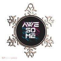 Cool Retro 80's Eighties Pattern Awesome Ornament thumb 0
