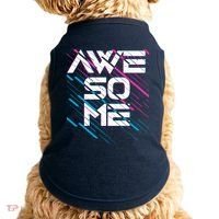 Cool Retro 80's Eighties Pattern Awesome Doggie Tank thumb 0