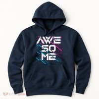 Cool Retro 80's Eighties Pattern Awesome Hoodie thumb 0