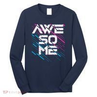 Cool Retro 80's Eighties Pattern Awesome Long Sleeve Shirt thumb 0