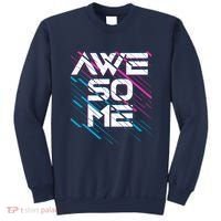 Cool Retro 80's Eighties Pattern Awesome Sweatshirt thumb 0