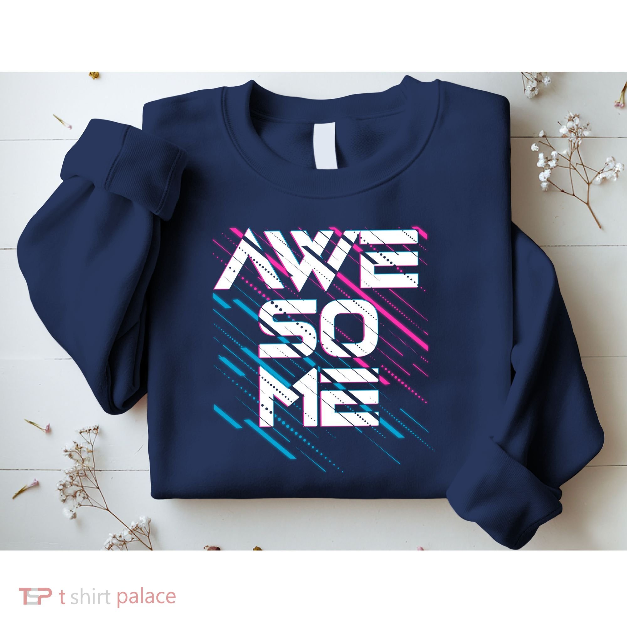 Cool Retro 80's Eighties Pattern Awesome Sweatshirt