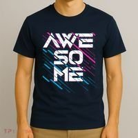 Cool Retro 80's Eighties Pattern Awesome T-Shirt thumb 3