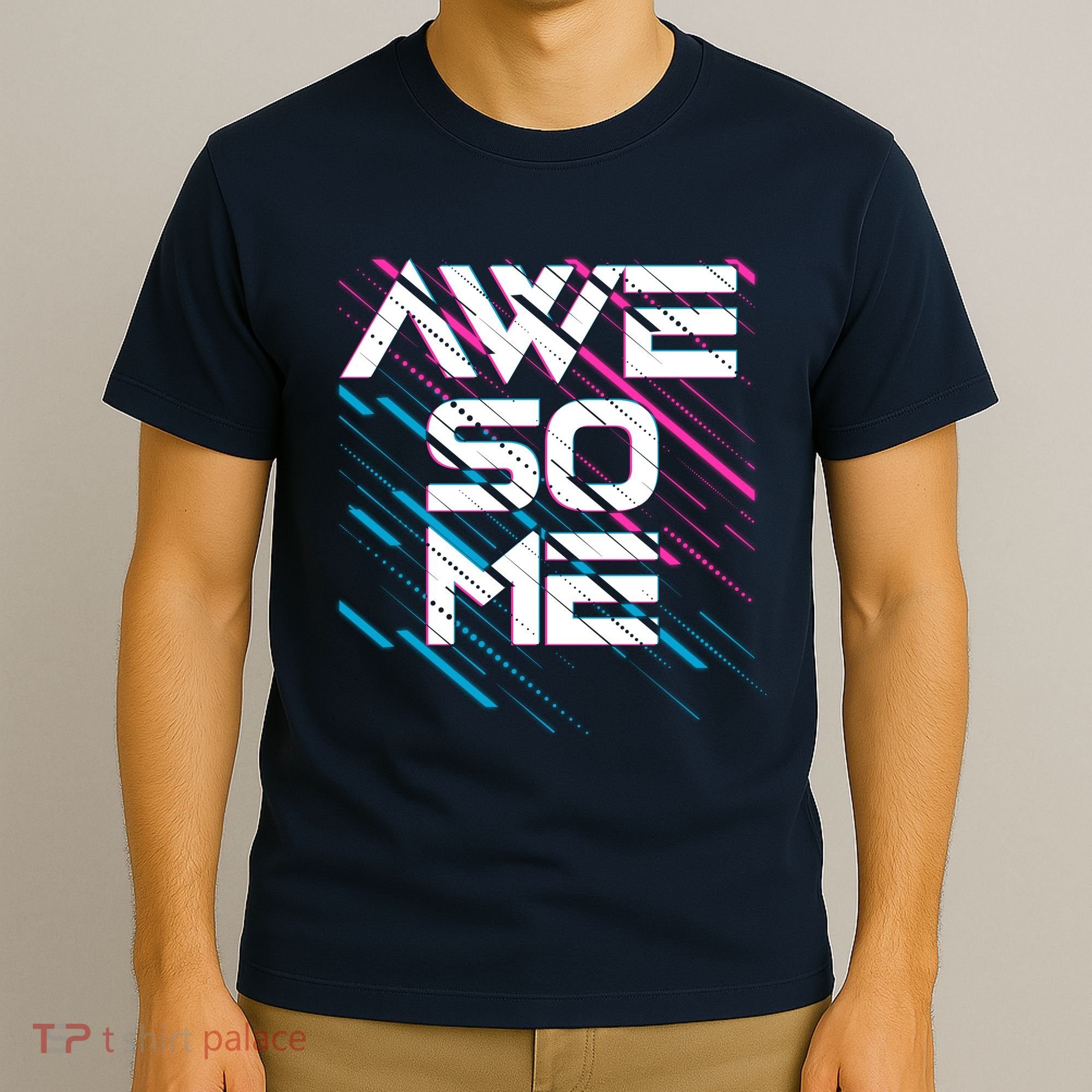 Cool Retro 80's Eighties Pattern Awesome T-Shirt