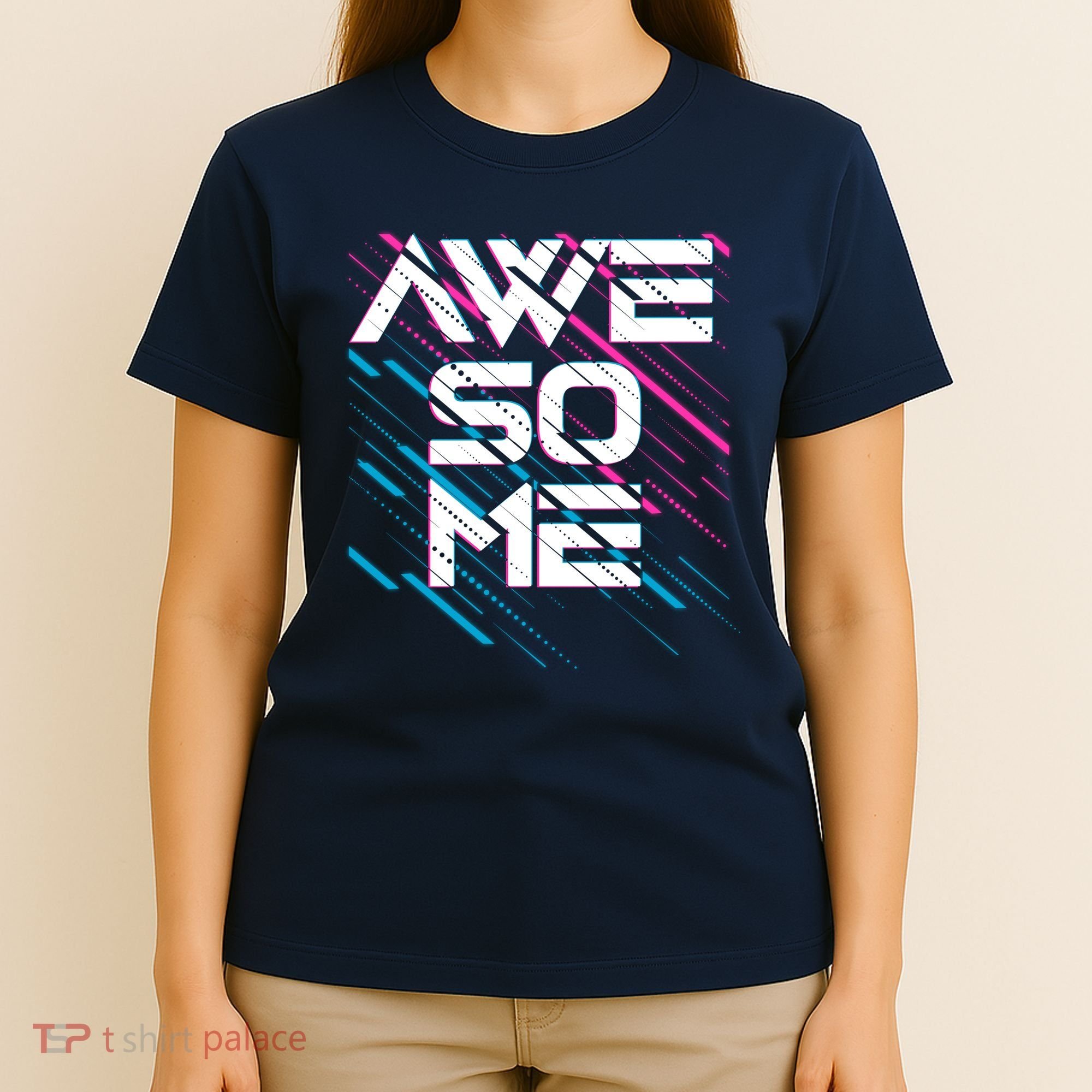 Cool Retro 80's Eighties Pattern Awesome T-Shirt