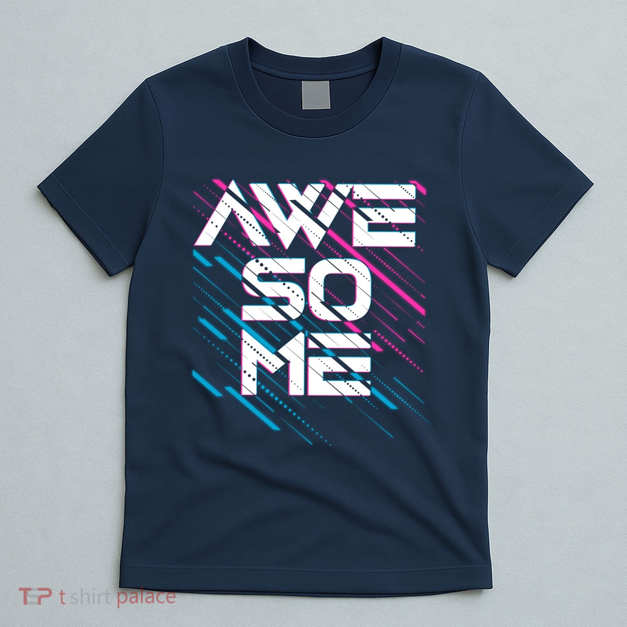 Cool Retro 80's Eighties Pattern Awesome T-Shirt