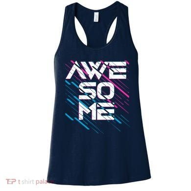 Cool Retro 80's Eighties Pattern Awesome Women's Tank Top