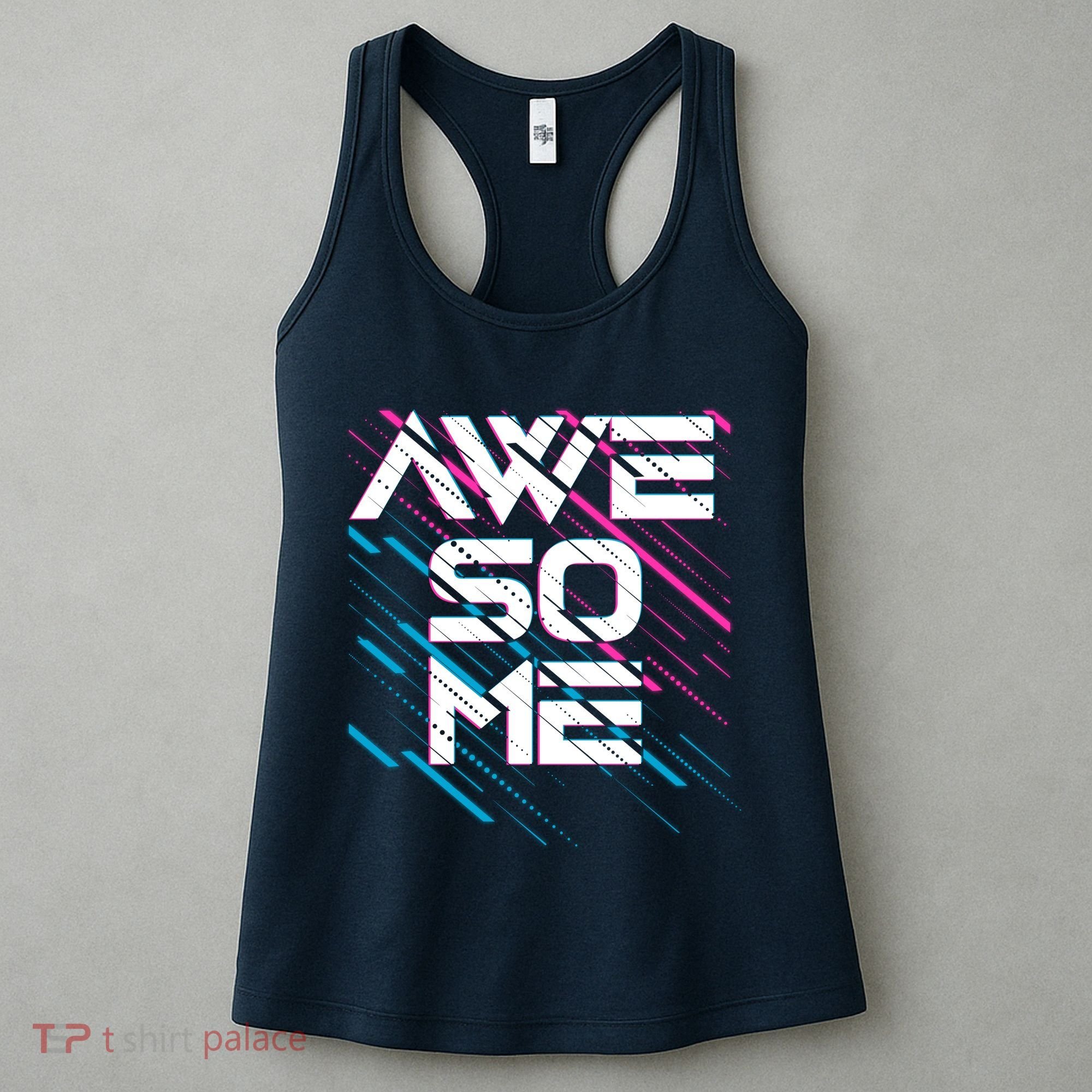 Cool Retro 80's Eighties Pattern Awesome Women's Tank Top