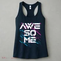 Cool Retro 80's Eighties Pattern Awesome Women's Tank Top thumb 3