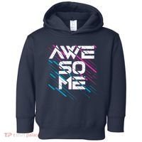 Cool Retro 80's Eighties Pattern Awesome Toddler Hoodie thumb 0