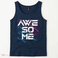 Cool Retro 80's Eighties Pattern Awesome Tank Top thumb 2