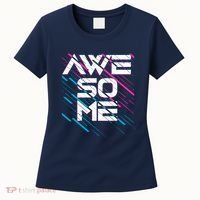 Cool Retro 80's Eighties Pattern Awesome Women's T-Shirt thumb 0