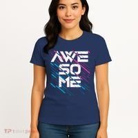 Cool Retro 80's Eighties Pattern Awesome Women's T-Shirt thumb 4