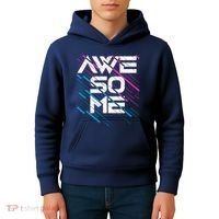 Cool Retro 80's Eighties Pattern Awesome Kids Hoodie thumb 4