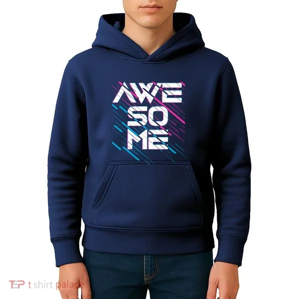 Cool Retro 80's Eighties Pattern Awesome Kids Hoodie