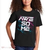 Cool Retro 80's Eighties Pattern Awesome Kids T-Shirt thumb 2