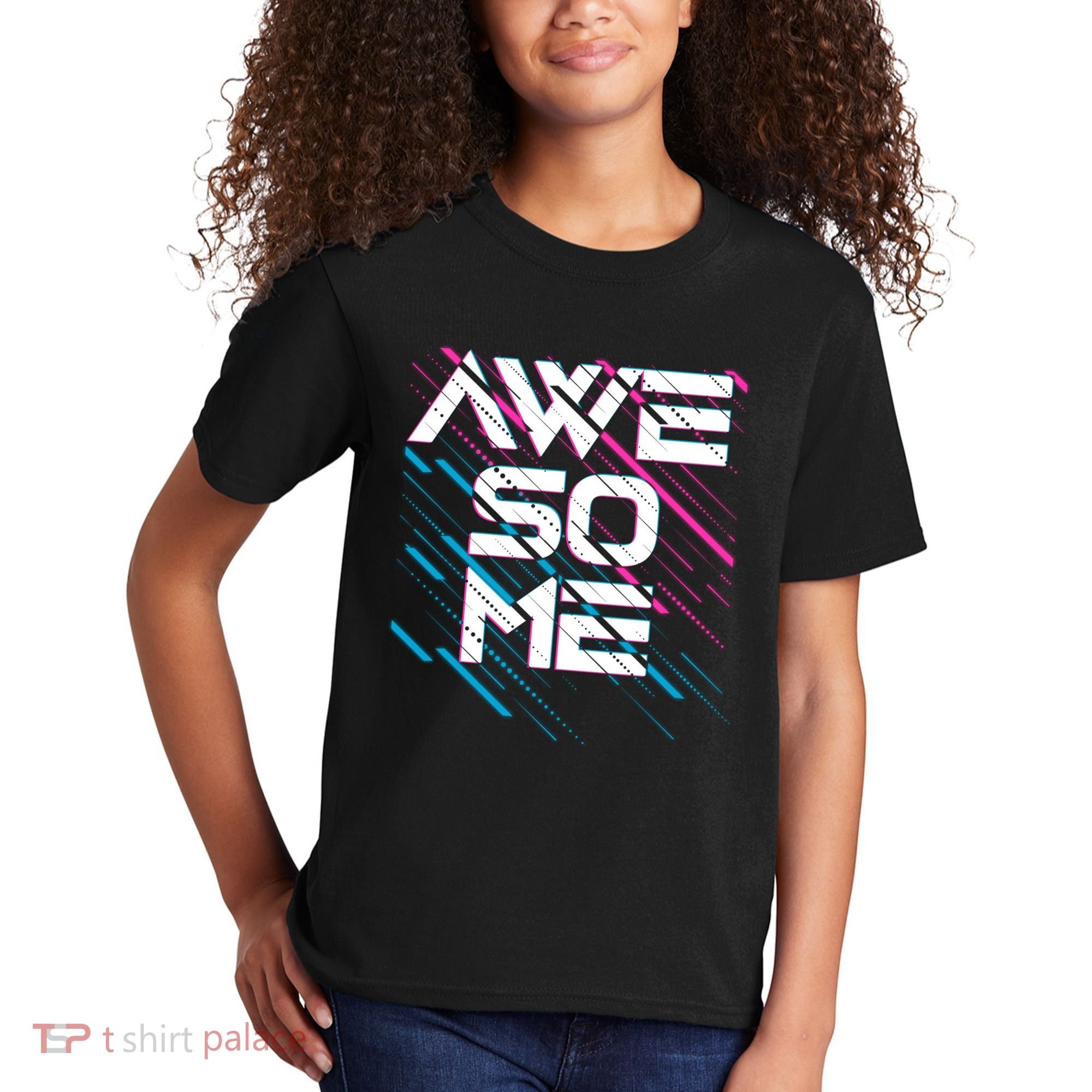 Cool Retro 80's Eighties Pattern Awesome Kids T-Shirt
