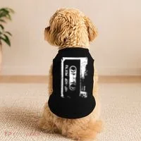 Cassette Retro 90s Style Doggie Tank thumb 2