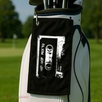 Cassette Retro 90s Style Golf Towel thumb 2